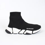 Balenciaga Black Pointed-Toe Flats - Detail Shot of Craftsmanship