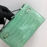 Close-up detail of smart bag design