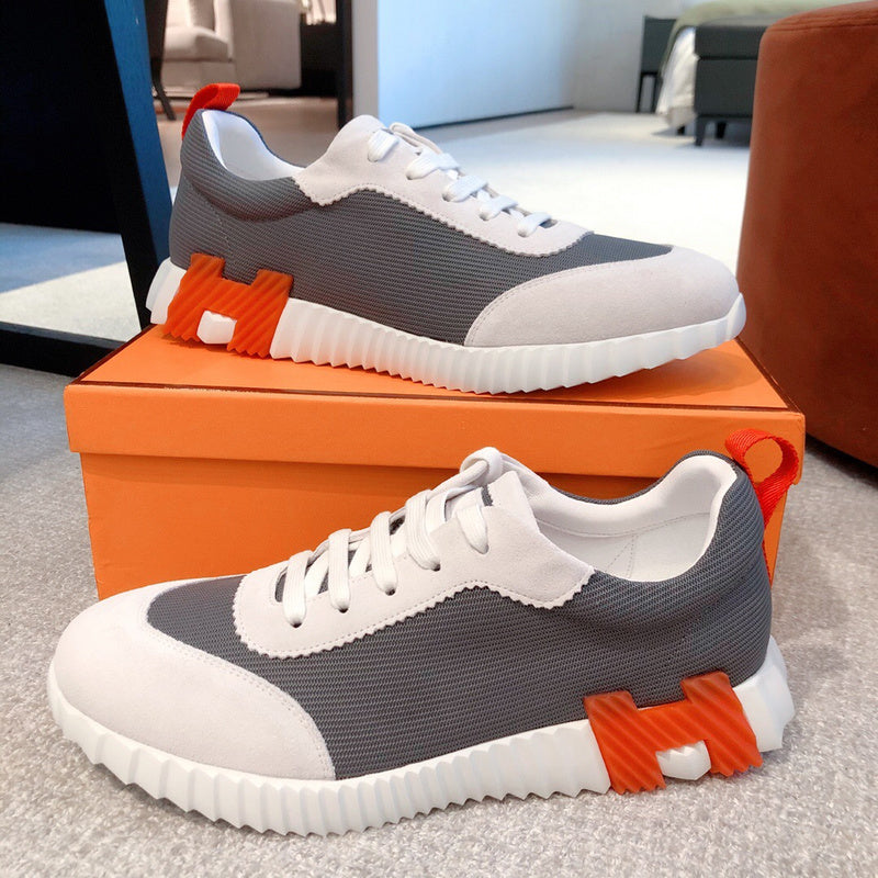 Hermes shoes Style 296 - logo and branding close-up