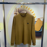 Front view of Louis Vuitton luxury clothing with monogram-inspired silhouette