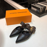 Louis Vuitton shoes Style 204 - front view, bold signature style