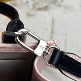 Top view of structured elevated women's handbag – women's statement bag