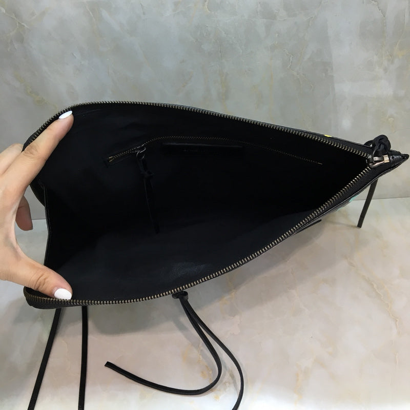 Refined Faux Leather Handbag - Understated Luxury Look | Women's Statement Accessory #197 - hardware and detail close-up (image 5) of designer-inspired handbag