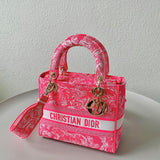 Top view of refined sleek women's handbag – women's designer-style accessory