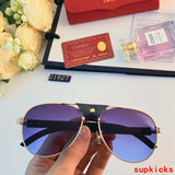 Front view of Cartier unisex sunglasses