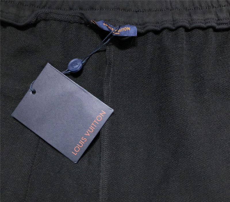 Front view of Louis Vuitton cotton t-shirt with label-forward styling