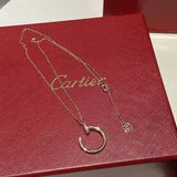 Angled view of Cartier unisex jewelry piece