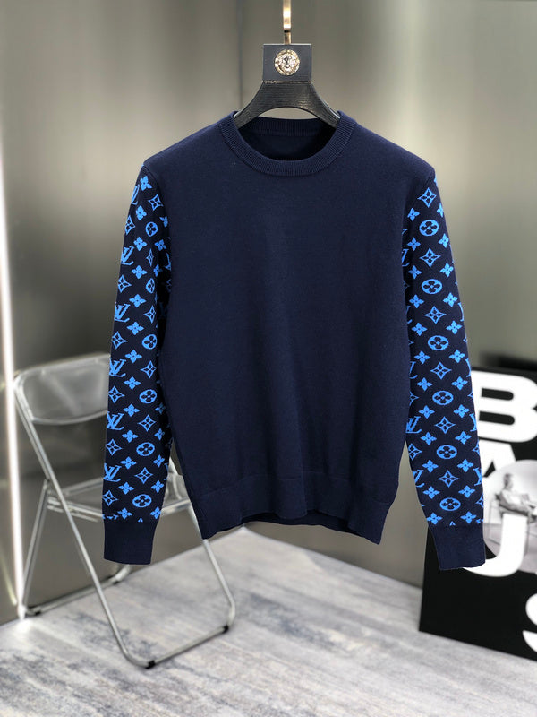 Back view of Louis Vuitton luxury clothing with tailored silhouette