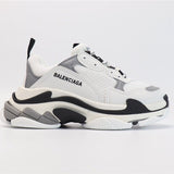 Balenciaga shoes Style 412 - front view, classic monogram styling
