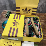 Gucci bold contrast luxury sneakers view 9 streetwear statement look
