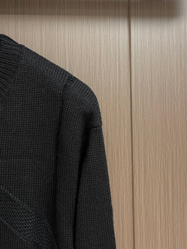 Full styled look of Louis Vuitton luxury clothing with monogram-inspired silhouette