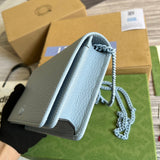 Interior view of structured elevated women's handbag – women's luxury handbag