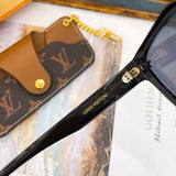 Front view of Louis Vuitton unisex sunglasses