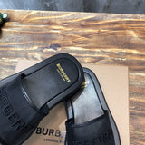 Burberry shoes Style 224 - close-up of handcrafted italian detailing