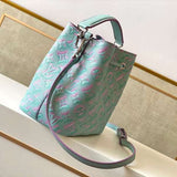 Close-up detail of statement chic women's handbag – women's designer-style accessory