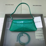 Zivas Charm Polished Finish Statement Handbag (Timeless Wardrobe Addition) – Detail View