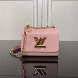 Side profile of structured modern women's handbag – women's premium purse