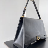 Zivas Charm Polished Finish Fashion Handbag (Contemporary Shape Language) – Angled View
