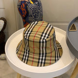 Front view of Burberry unisex cap