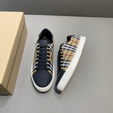 Burberry Camel Ankle Boots - Angled View