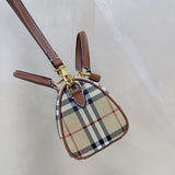 Refined Vegan Leather Handbag - Modern Structured Build | Women's Fashion Handbag #1086 - back view (image 4) of designer-inspired handbag
