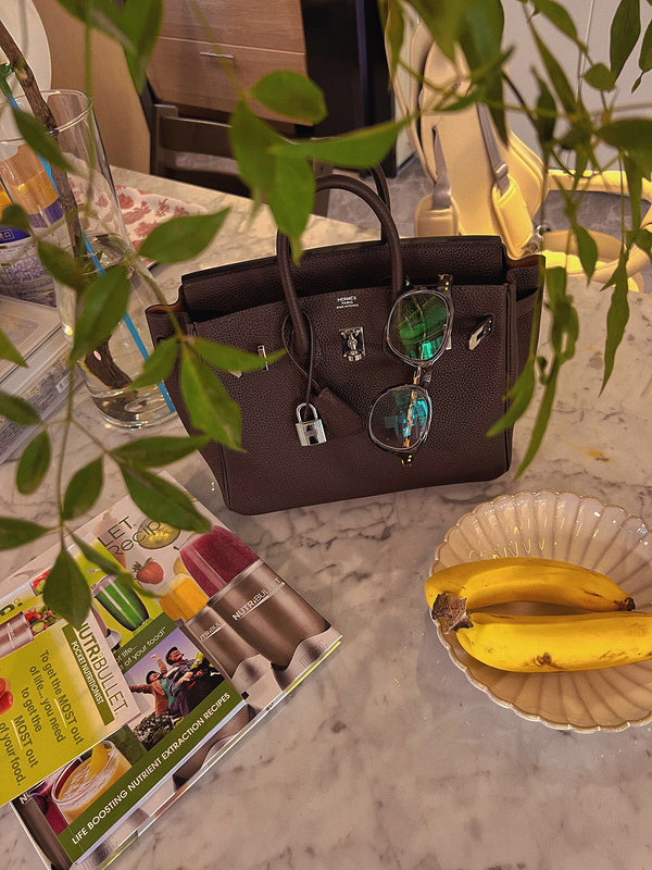 Tailored handbag styled for everyday wear