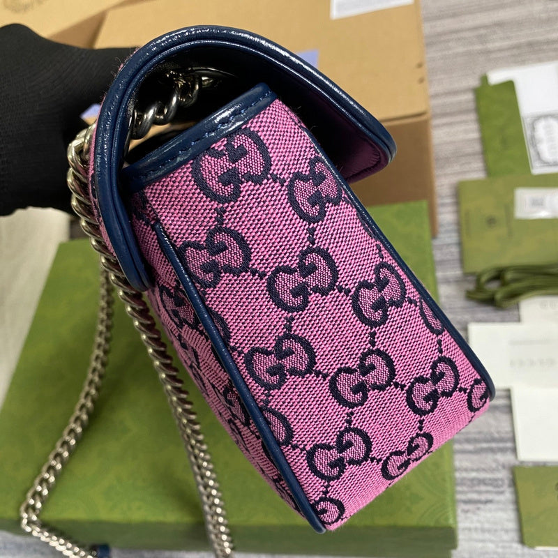 Interior view of statement polished women's handbag – women's statement bag