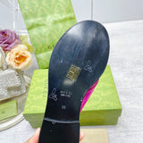Gucci sneakers detailed view showing premium designer craftsmanship
