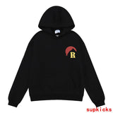 Full styled look of Rhude luxury clothing with streetwear-inspired cut