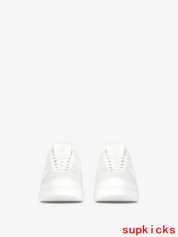 Givenchy Nude Combat Boots - Angled View