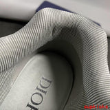 Dior Beige Classic Ballet Flats - Angled View