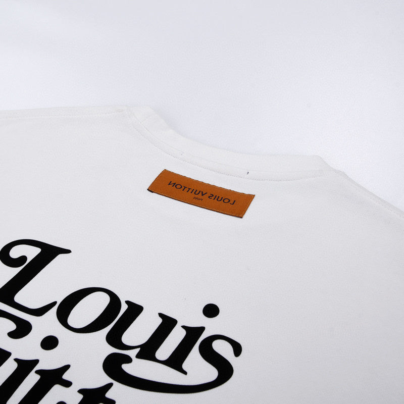 Full styled look of Louis Vuitton luxury clothing with contemporary cut