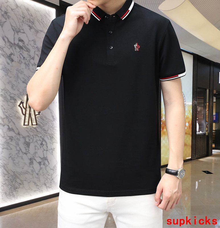 Side profile of Moncler luxury clothing with contemporary cut