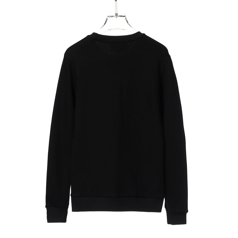 Side profile of Gucci luxury clothing with tailored silhouette
