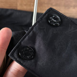 Close-up detail shot of Louis Vuitton luxury clothing with everyday silhouette