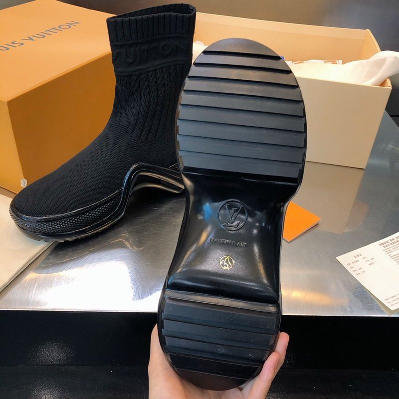 Louis Vuitton luxury shoes close-up — premium authentic designer style