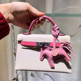  Sleek crossbody bag front view