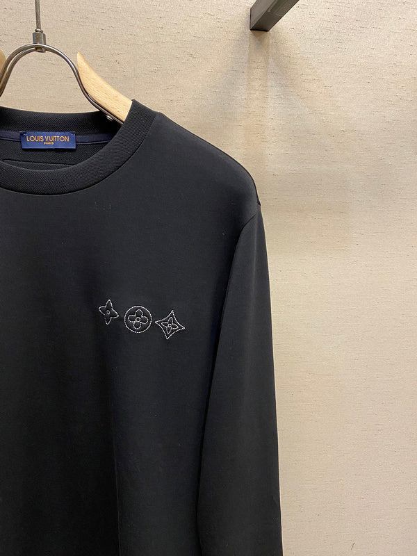 Full styled look of Louis Vuitton luxury clothing with runway-inspired design