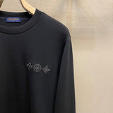 Full styled look of Louis Vuitton luxury clothing with runway-inspired design