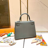 Streamlined bag shown from front angle