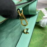 Close-up detail of statement polished women's handbag – women's statement bag