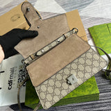 Interior view of chic polished women's handbag – women's designer-style accessory
