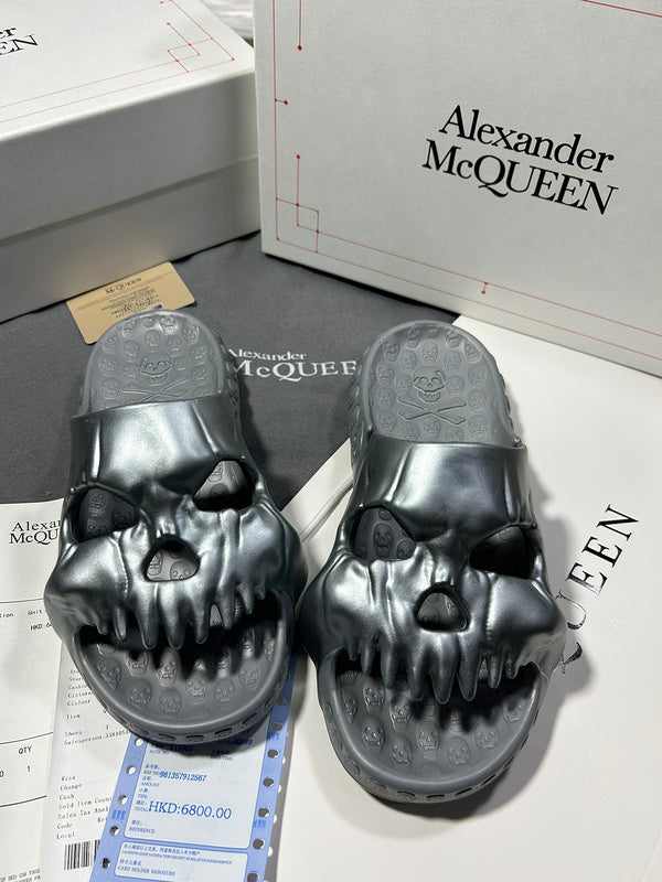 Alexander McQueen shoes Style 017 - front view, bold signature style