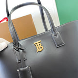 Timeless Faux Leather Handbag - Versatile Everyday Design | Women's Designer-Inspired Purse #1119 - back view (image 4) of designer-inspired handbag