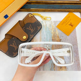 Front view of Louis Vuitton unisex sunglasses