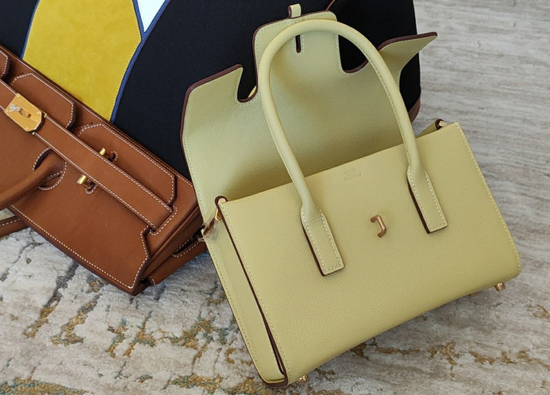 Close-up detail of sculpted bag design