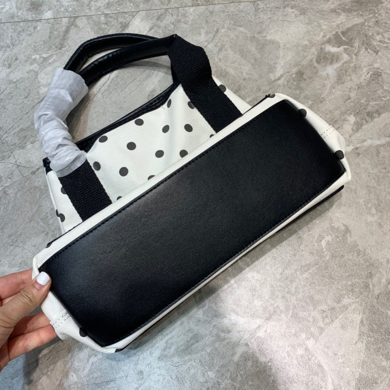 Classic Premium PU Leather Handbag - Signature Hardware Accents | Women's Luxury Handbag #784 - back view (image 4) of designer-inspired handbag