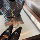 Full silhouette view of Saint Laurent luxury piece style No.004
