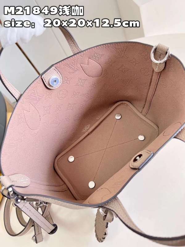 Top view of refined premium women's handbag – women's statement bag