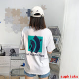 Side profile of Rhude luxury clothing with everyday silhouette